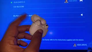 HOW TO CONNECT AirPods TO PS4  NO USB DONGLE NEEDED [upl. by Mcgannon]