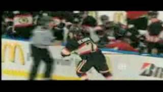 Brent Seabrook Destroys Dan Cleary  NHL Winter Classic 2009 HQ [upl. by Prowel]