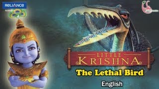 Little Krishna English  Episode 9 Assault Of The Lethal Bird [upl. by Ymrots]