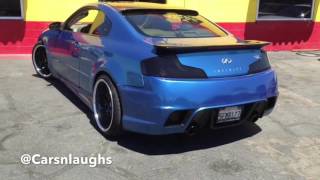 BEST INFINITY G35 exhaust sounds MUST WATCH [upl. by Hareenum]