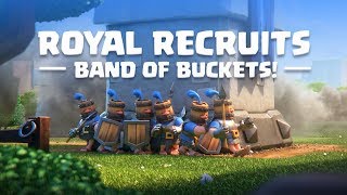 Clash Royale Introducing Royal Recruits New Card [upl. by Nnylatsirk]