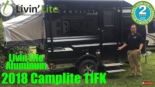 2018 Camp Lite 11FK Livin Lite Aluminum Travel Trailer RV [upl. by Laenaj]