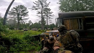 petawawa airsoft gameplay [upl. by Ynahirb904]