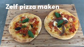 Pizzadeeg maken en beleggen  Samen koken met Allerhande [upl. by Ettener]