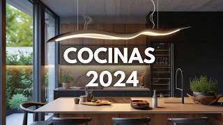 Tendencias de Cocinas 2024 Transforma tu Espacio ✨ [upl. by Childers708]