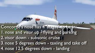 CONCORDE in 2 minutes  FlightGear HowTo 12 [upl. by Ille587]