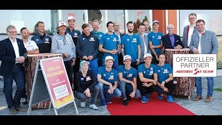 Austria Skisprung Team über ihren neuen Partner Hargassner [upl. by Fariss750]