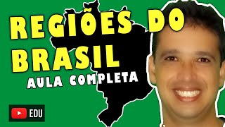 Regiões do Brasil Regionalização do Brasil  Resumo [upl. by Monique]