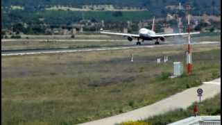 Airport Palma de Mallorca A330 Landing [upl. by Amleht]