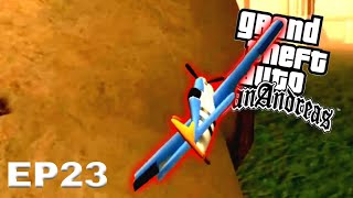 GTA San Andreas EP23 Fazendo a Auto Escola de avião [upl. by Aihsat]