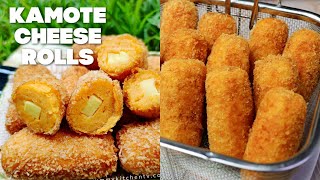 Kamote Cheese Rolls sweet potato rolls [upl. by Tudor533]