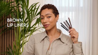 Best Brown Lip Liners for Medium and Brown Skin [upl. by Rasia]