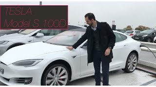 Essai Tesla Model S  Nouveau 100D [upl. by Nylynnej282]