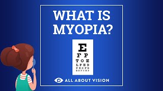 What is Myopia Nearsightedness [upl. by Eeloj]