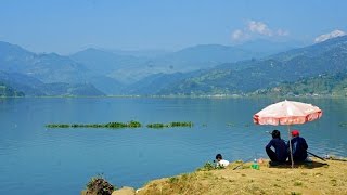 walking in Pokhara Nepal [upl. by Tecil]