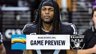 NFL Week 15 Thursday Night Football Chargers at Raiders I FULL PREVIEW I CBS Sports [upl. by Naanac]