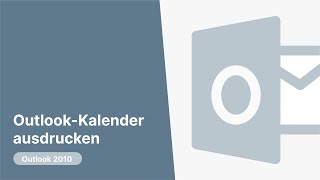 OutlookKalender ausdrucken [upl. by Wisnicki]