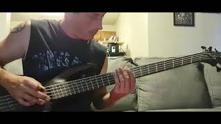 Pantera  The Underground In AmericaSandblasted Skin Bass Cover [upl. by Mable]