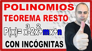 💥Ejercicio Del Teorema Del Resto En Un POLINOMIO Con PARÁMETROS💥 [upl. by Ainattirb]