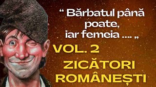 😇😃 PROVERBE  ZICĀTORI  VORBE DE DUH COMICE ROMANESTI CITATE ROMANESTI DIN POPOR [upl. by Lapotin]