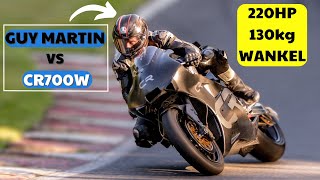 Guy Martin onboard a ROTARY bike [upl. by Pennie895]