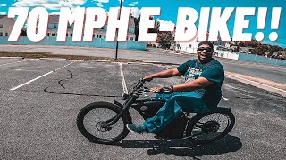 70 MPH DIY Electric Bicycle  Fastest Ebike On The Channel [upl. by September]