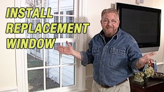 How to Install a Replacement Window [upl. by Aisital]