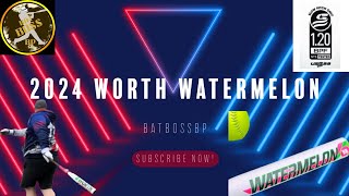 2024 Worth Watermeloninitial swingsreviewusssaslowpitchsoftball [upl. by Anatnas354]