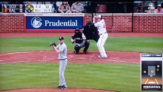 Chris Sale Slider vs Orioles lol [upl. by Lydnek]