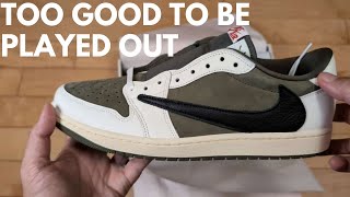 UNBOXING Travis Scott x Air Jordan 1 Low quotReverse Olivequot  First SNKRS Cactus Jack Draw Win EVER [upl. by Nisotawulo974]