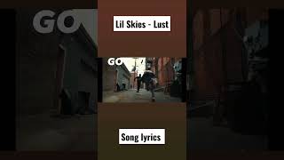 Lil Skies  Lust song lyrics 🔥 [upl. by Leahcimluap574]