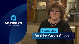 Acumatica Customer Success Story Boulder Creek Stone [upl. by Cummins927]