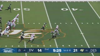 DeSoto vs Duncanville Caden Durham scores his 2nd TD of the game with long run [upl. by Ahserb]