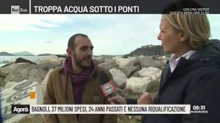 Bagnoli 37 milioni spesi 24 anni passati e nessuna riqualificazione  Agorà 27112019 [upl. by Kazmirci]