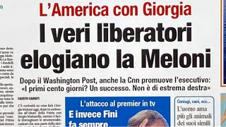 Prime pagine dei giornali di oggi 25 aprile 2023 Rassegna stampa Quotidiani nazionali italiani [upl. by Okubo]