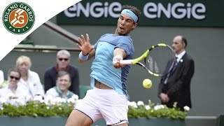 Rafael Nadal v Facundo Bagnis Highlights  Mens Round 2 2016  RolandGarros [upl. by Ariahaj]