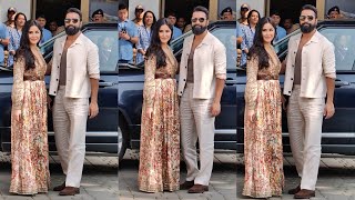 Vicky Kaushal Katrina Kaif Leaves For Jamnagar Annat Ambani Pre Wedding Festives [upl. by Gilus367]