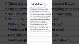 Master English Modal Verbs in Minutes [upl. by Ydeh]