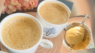 How to make Hot coffee without coffee machine  homemade cappuccino coffee  winter special coffee [upl. by Ssecnirp]