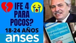 IFE 4💔💔💔 HAY IFE 4 Para Todos Que pasa con el CUARTO IFE De Anses [upl. by Dicks332]