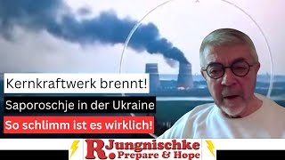 Brand im Kernkraftwerk Saporoschje Droht uns ein zweites Tschernobyl [upl. by Slade306]