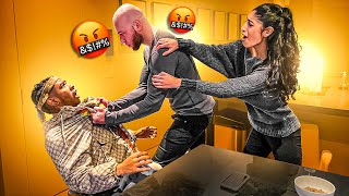 ANGRY DAD TRYS TO FIGHT ME BECAUSE OF THIS PRANK 😳 [upl. by Silvan712]