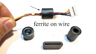 Why do you need ferrite on the wire [upl. by Leuname]