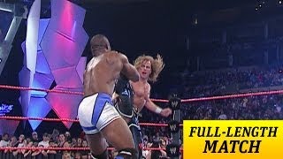 FULLLENGTH MATCH  Raw  Shawn Michaels vs Shelton Benjamin [upl. by Balbinder423]