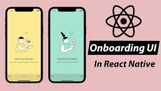 Onboarding UI in React Native [upl. by Enahpets]