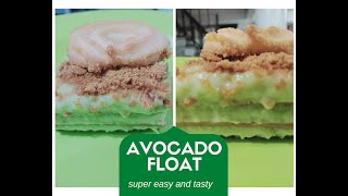 Avocado Float I Easy and Tasty [upl. by Eehc]