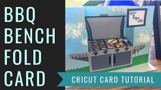 3D BBQ Card  The Creative Cochrane  Benchfold Card Tutorial [upl. by Atnahsal]