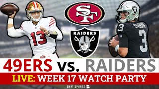 49ers vs Raiders LIVE Streaming Scoreboard Free PlayByPlay Highlights Stats News NFL Week 17 [upl. by Zere]