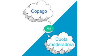 Diferencia entre copago y cuota moderadora [upl. by Ellinehc]