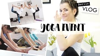 Yoga Vlog Mady Morrison  Buddysleep FMA in Berlin [upl. by Constantino]